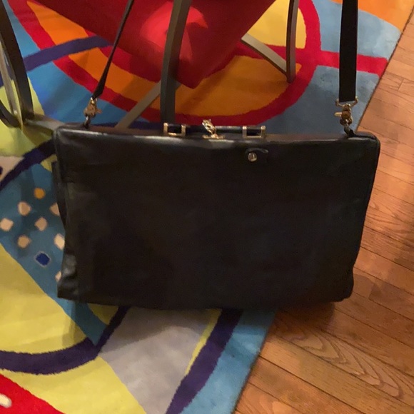 Rare Mark Cross Leather Vintage Hanging Garment Bag - Picture 4 of 9